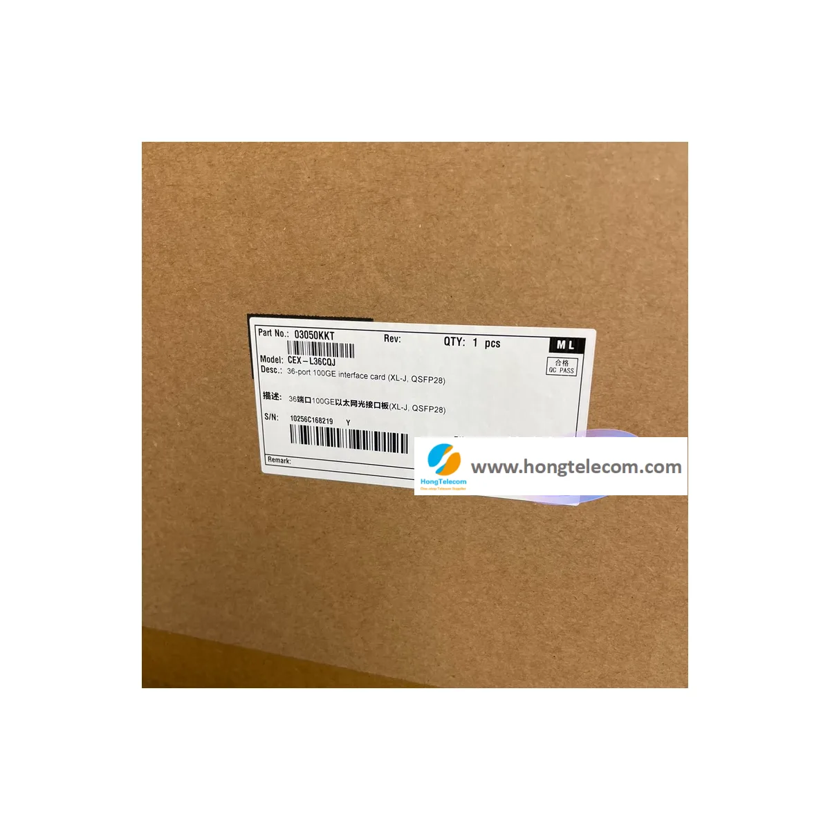 CEX-L36CQJ 03050KKT Huawei 36-port 100GE interface card