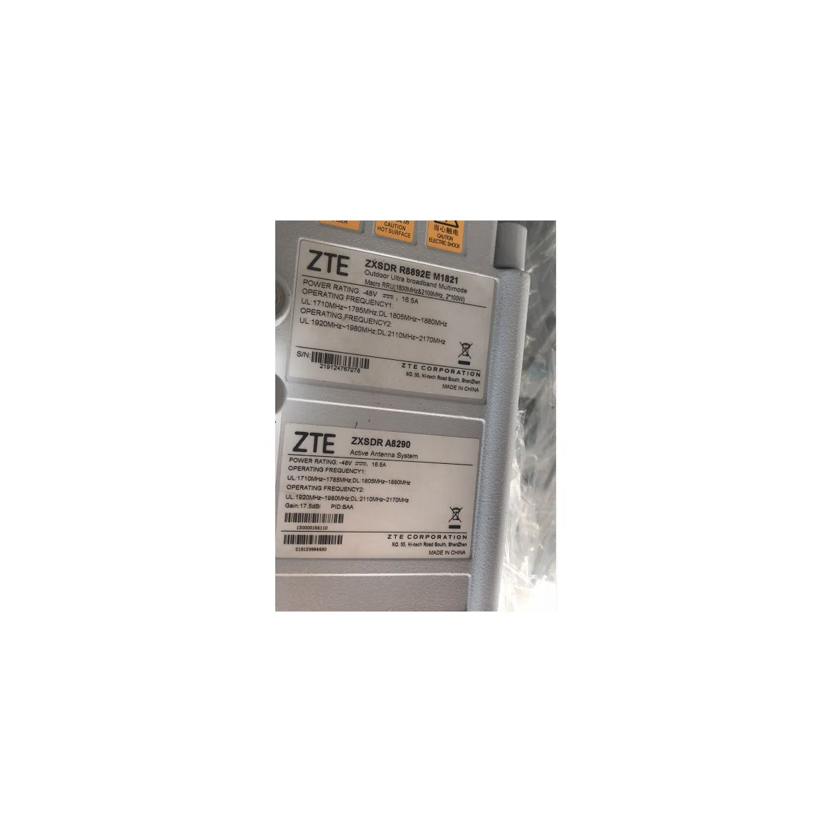 ZTE ZXSDR R8892E M1821 A8290