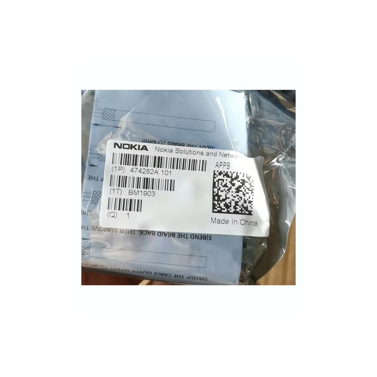 Nokia Power connector APPC 474283A.101 (AirScale2 55A DC plug 10-16 mm2) APPB 474282A.101 (AirScale 55A DC plug 3.3-10 mm2)