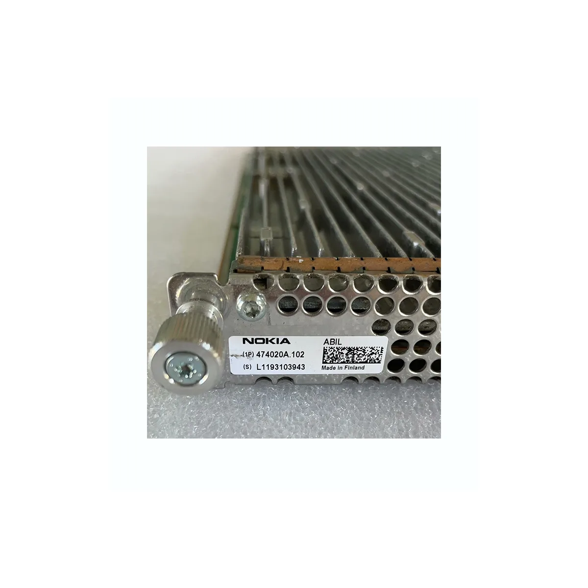 Original Nokia ABIL 474020A.102 Airscale Baseband for 5G telecom equipment device