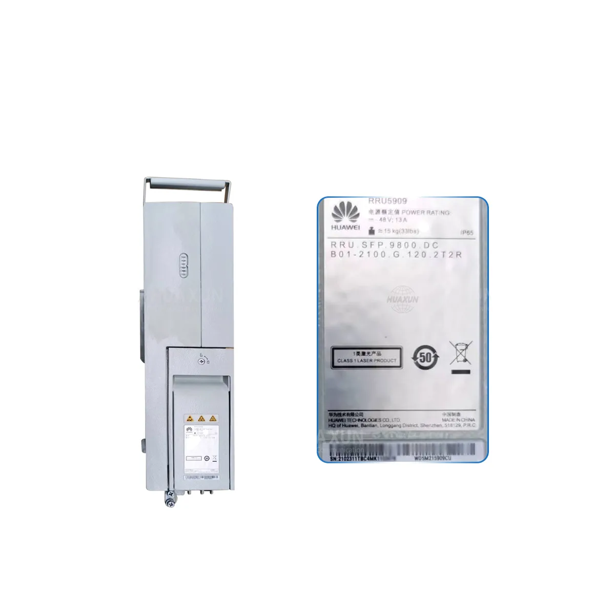 RRU5910 remote radio unit 900MHZ 4T4R 02314CKK