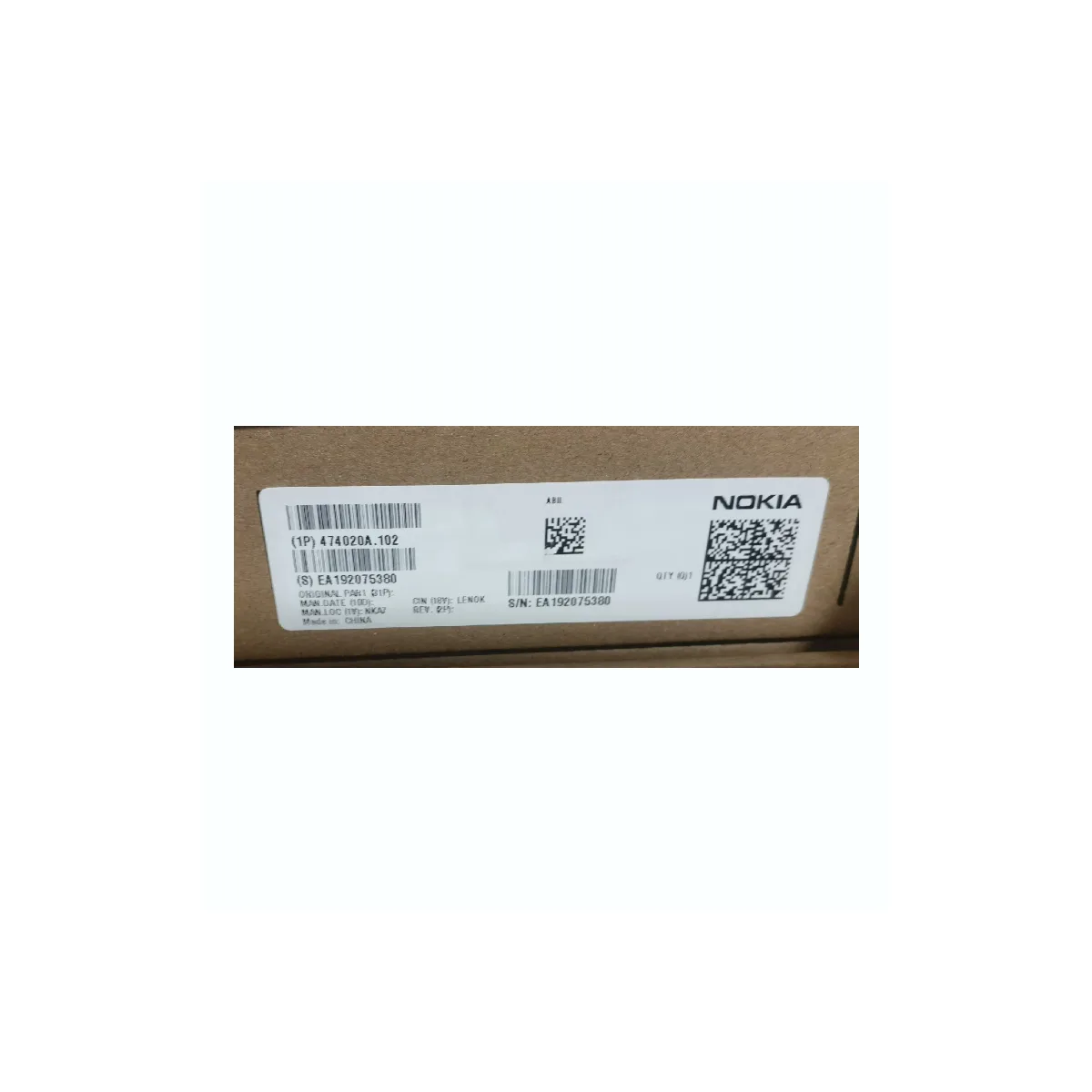Original Nokia ABIL 474020A.102 Airscale Baseband for 5G telecom equipment device