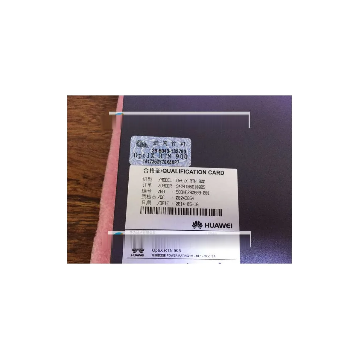 SLFB1CASE 02113821 Huawei RTN 950A Assembly Chassis(-48V)