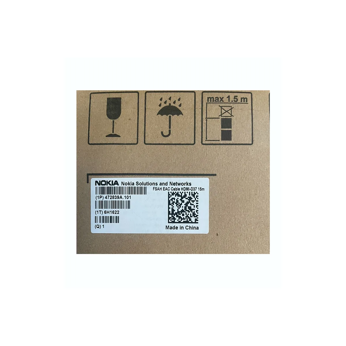 NSN FSAH EAC Cable HDMI-D37 15M 472839A for 5G Base Station No kia FSAH in Stock Fast Shipping
