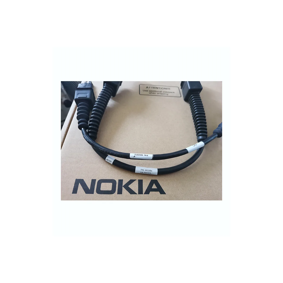 Nokia Site Bag 086386A.102 for FBBC Auxiliary Bag Brand New QSPF Cable 995298a & DC Power Cable 995572a