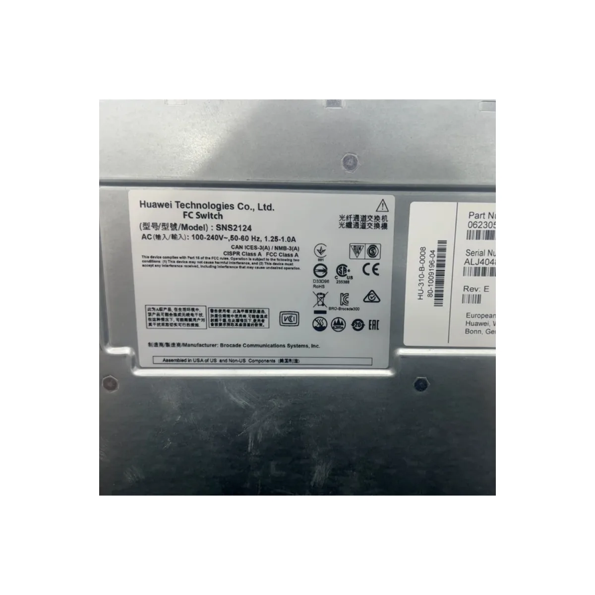 88109715 SNS3696E44OS Huawei Outsourcing Product Service
