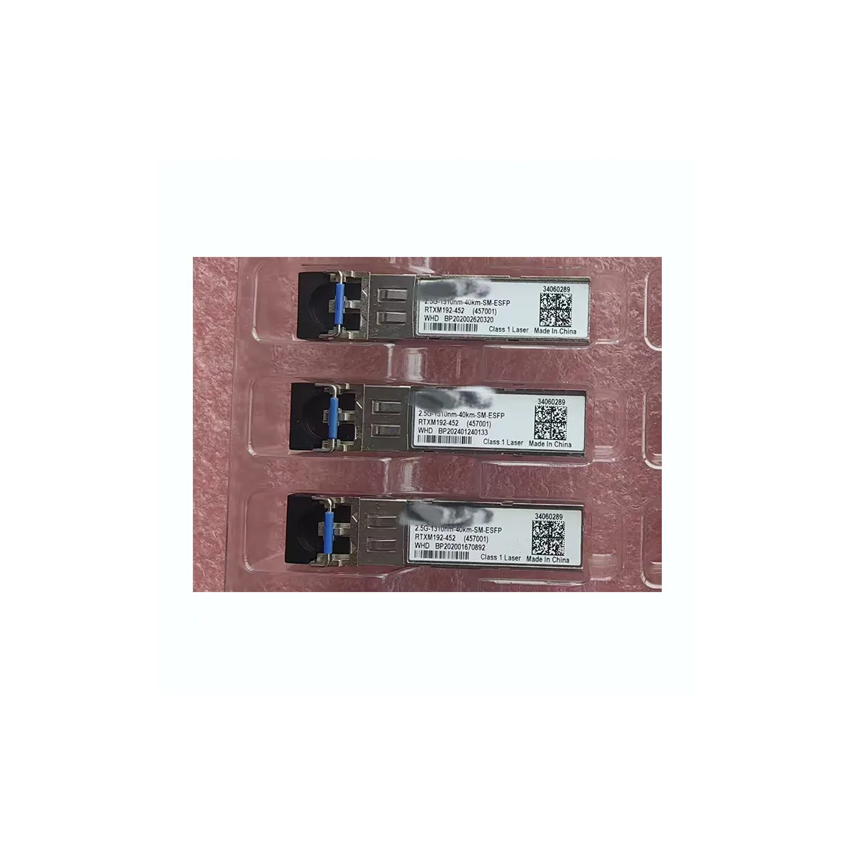 Original eSFP-1310nm-L-16.1 03050289 Optical Transceiver, eSFP, 1310nm, STM16, -2~3dBm, -29dBm, LC, SM, 40KM