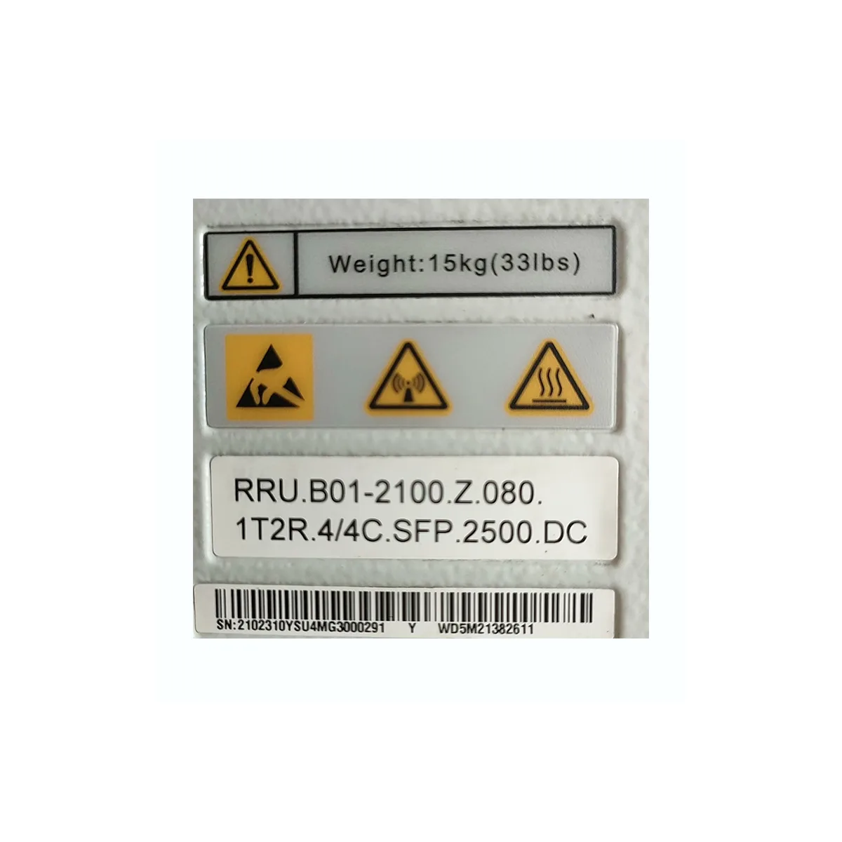 HUAWEI RRU3826 2100Mhz 2102310YSU/2102310XFC/2102310KKQ for Base Station New And Used