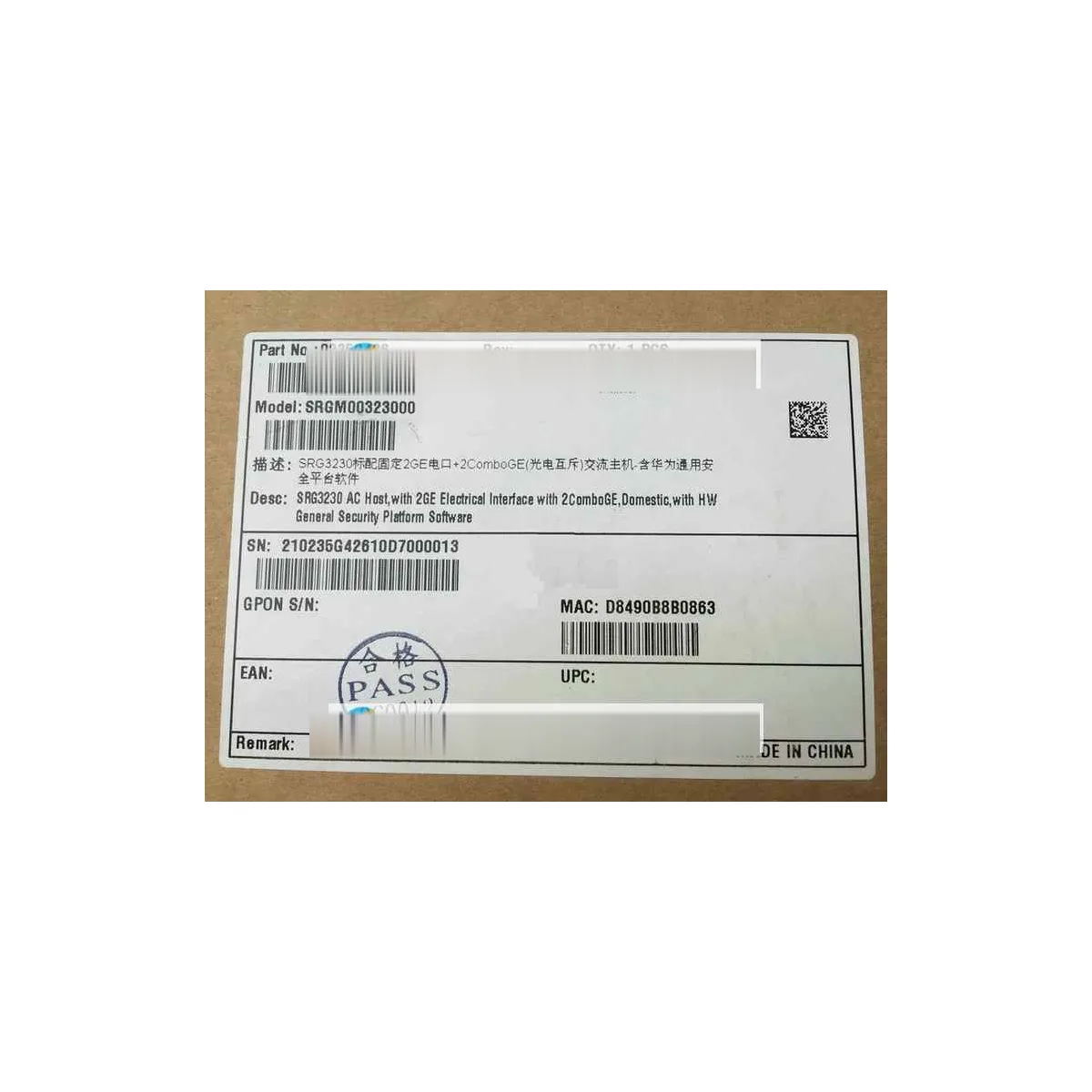 Huawei SRG3230